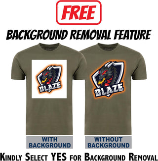 Personalized Image/Text for Your Company/Wedding/Greetings with Digital Printing | Unisex Adult | Custom T-Shirt