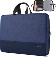 Ytonet Laptop Case, 15.6 inch TSA Laptop Sleeve Computer Bag Water Resistant Computer Case Carrying Cover Compatible for Lenovo, HP, Dell, Asus Notebook, Gifts for Men Women, Grey