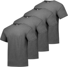 Hanes Men's Short Sleeve T-Shirt Pack, Big & Tall, Crewneck Cotton T-Shirts for Men, Value Packs