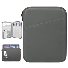 Dadanism 9-11" Tablet Sleeve Bag Carrying Case for iPad (A16) 11th Gen 11", iPad 10th Gen 10.9" Air 5/4, iPad Air M4/Pro 11", iPad 9/8/7th, Galaxy Tab A11+ Plus 11", Remarkable 2 10.3", Black