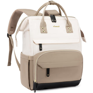 LOVEVOOK Laptop Backpack for Women, 15.6 Inch Work Business Backpacks Purse With Large Capacity, Waterproof Nurse Bag College Bookbag for School, Waterproof Casual Daypack for Travel