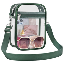 Clear Bag Stadium Approved Clear Purse for Women Clear Crossbody Bag for Stadium Events Concerts Festivals