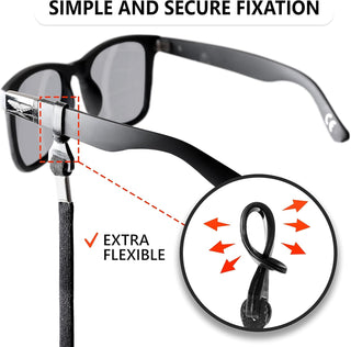 SIGONNA Eye Glasses String Holder Strap - Eyeglass Straps Cords for Men Women - Eyeglass Holders Around Neck - Sunglasses String Chain Lanyard Retainer