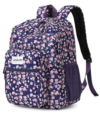 abshoo Classical Basic Womens Travel Backpack For College Men Water Resistant Bookbag (Black)