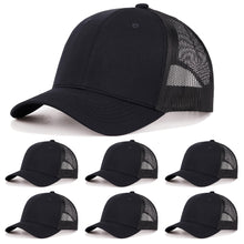 6Pack Unisex Vintage Washed Cotton Baseball Cap Soft Unconstructed Plain Blank Adjustable Size Dad Hat