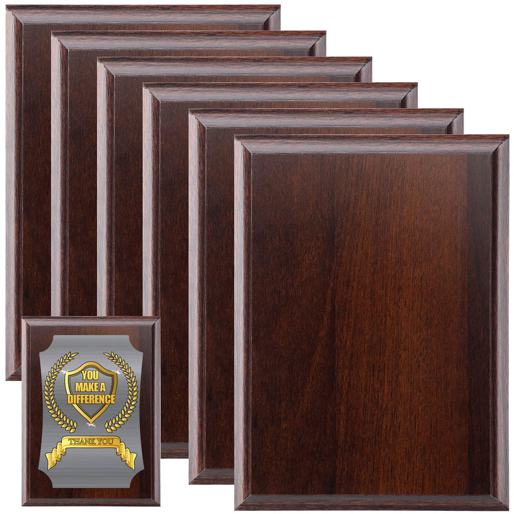 DIY Blank Award Plaques Personalized Engraved Plaques Wooden Trophy Gift for Thank You, Photo, School, Sports, Special Achievements, Retirement