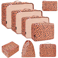 BAGAIL 8 Set Packing Cubes Luggage Packing Organizers for Travel Accessories-Cream