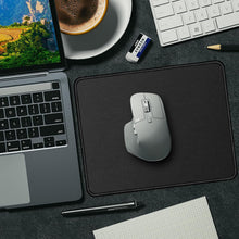 Mouse Pads, 3 PCS, Black Standard Mouse Pads, Office and Gaming,Stitched Edges, Rubber Anti Slip Base Mouse pad, Dirt Resistant, Durable, Square, 10.2 inches x 8.3 inches x 0.12 inches