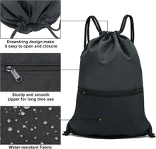 HOLYLUCK Drawstring Backpack Bag Sport Gym Sackpack