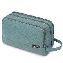 Toiletry Bag for Men Hanging Dopp Kit Water Resistant Shaving Bag Small Toiletry Bag for Traveling (Denim Grey)