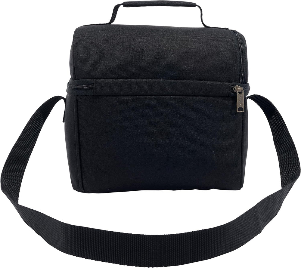 Carhartt Camping Cooler, Worksite Lunchbox, Soft Shell Lunch Bag for Construction Sites, Work and Everyday Use, Black