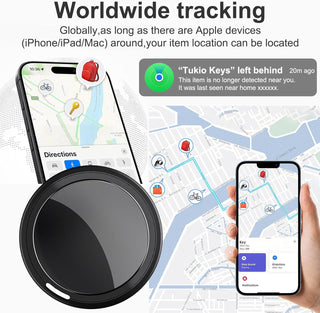 Mini GPS Tracker for Vehicles, Tracking Device for Vehicles No Subscription(iOS ONLY), Real Time Portable Real Time Magnetic GPS Tracking Device Hidden No Monthly Fee for Car, Truck, Motorcycle ﻿ ﻿