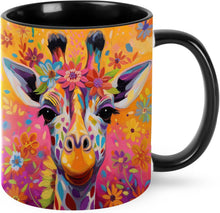Yrebyou Giraffe Coffee Mug 11oz Ceramic Tea Cup for Women Men Birthday Christmas Gifts Office Home Microwave Funny Novelty