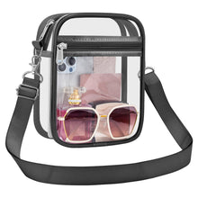 Clear Bag Stadium Approved Clear Purse for Women Clear Crossbody Bag for Stadium Events Concerts Festivals
