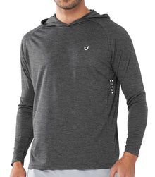 NORTHYARD Men's UPF 50+ Rash Guard Hoodie Long Sleeve Sun Protection Shirt Fishing Swim Beach Hiking Quick Dry Lightweight