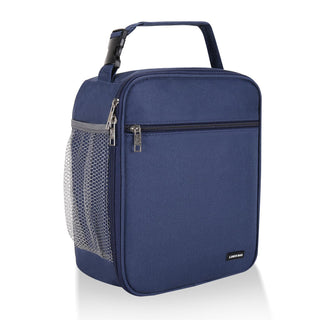 Lovoeo Lunch box Lunch bag for men women Insulated Lunchbox Lunch bags for Work Picnic Travel (Black)