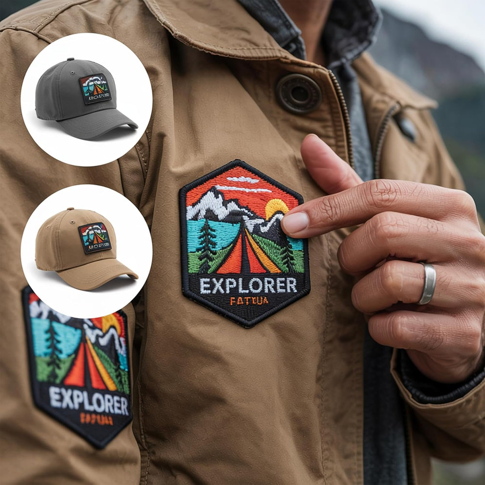 Custom Personalized Logo Embroidered Patches, Any Shape Iron On Sew On Hook and Loop Patch, Custom Image Text Logo Patches, Patch for Backpacks, Jacket, School, Team, Group