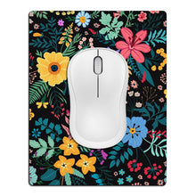 Small Mouse Pad 3 Pack, Mini Mouse Pads for Wireless Mouse and Laptop Computer, Portable Mousepad with Non-Slip Rubber Base & Waterproof Surface - Black -5.5 x 7 in