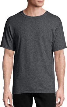 Hanes Men's Short Sleeve T-Shirt Pack, Big & Tall, Crewneck Cotton T-Shirts for Men, Value Packs