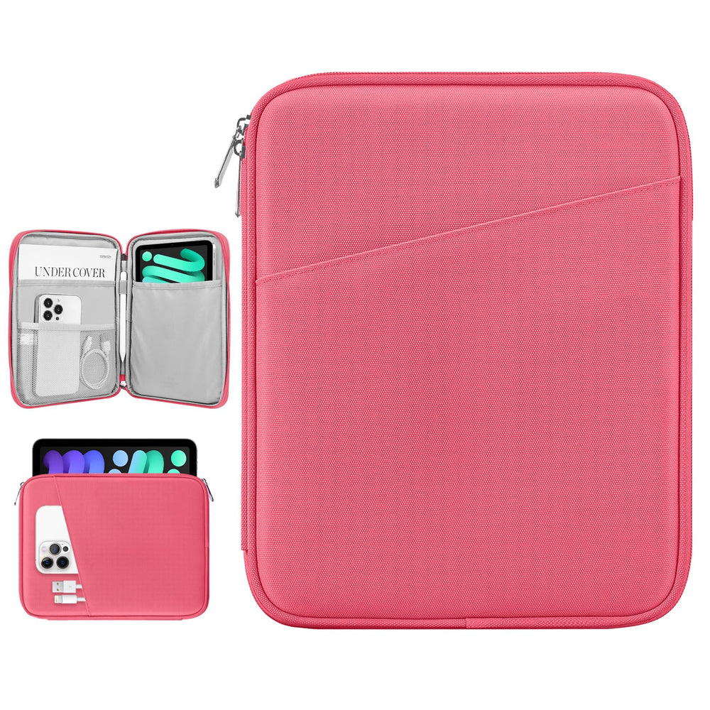 Dadanism 9-11" Tablet Sleeve Bag Carrying Case for iPad (A16) 11th Gen 11", iPad 10th Gen 10.9" Air 5/4, iPad Air M4/Pro 11", iPad 9/8/7th, Galaxy Tab A11+ Plus 11", Remarkable 2 10.3", Black