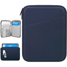 Dadanism 9-11" Tablet Sleeve Bag Carrying Case for iPad (A16) 11th Gen 11", iPad 10th Gen 10.9" Air 5/4, iPad Air M4/Pro 11", iPad 9/8/7th, Galaxy Tab A11+ Plus 11", Remarkable 2 10.3", Black