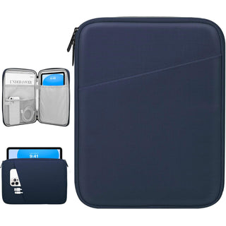Dadanism 9-11" Tablet Sleeve Bag Carrying Case for iPad (A16) 11th Gen 11", iPad 10th Gen 10.9" Air 5/4, iPad Air M4/Pro 11", iPad 9/8/7th, Galaxy Tab A11+ Plus 11", Remarkable 2 10.3", Black