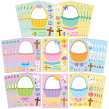 CY2SIDE Mothers Cross Stickers Sheet - 40PCS Make A Best Mom Cross Face Sticker with Heart Flower for Kid, DIY Religious Gift Craft Sticker Game Party Favor for Christian Sunday School Home Project