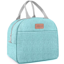 Lunch Bag for Women & Men Adult Insulated Lunch Box, Small Leakproof Cooler Food Lunch Containers Reusable High Capacity Lunch Tote Bags for Work, Travel, Outdoor (Grey)
