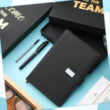 Sayglossy New Employee Welcome to The Team Gift Sets Notebook and Pen Welcome to The Team Box Employee Appreciation Gift Sets for New Office Worker(Black)