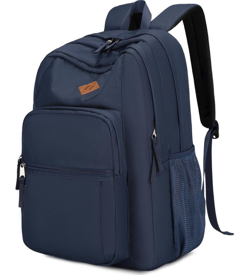 abshoo Classical Basic Womens Travel Backpack For College Men Water Resistant Bookbag (Black)