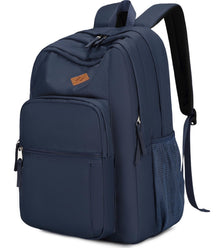 abshoo Classical Basic Womens Travel Backpack For College Men Water Resistant Bookbag (Black)