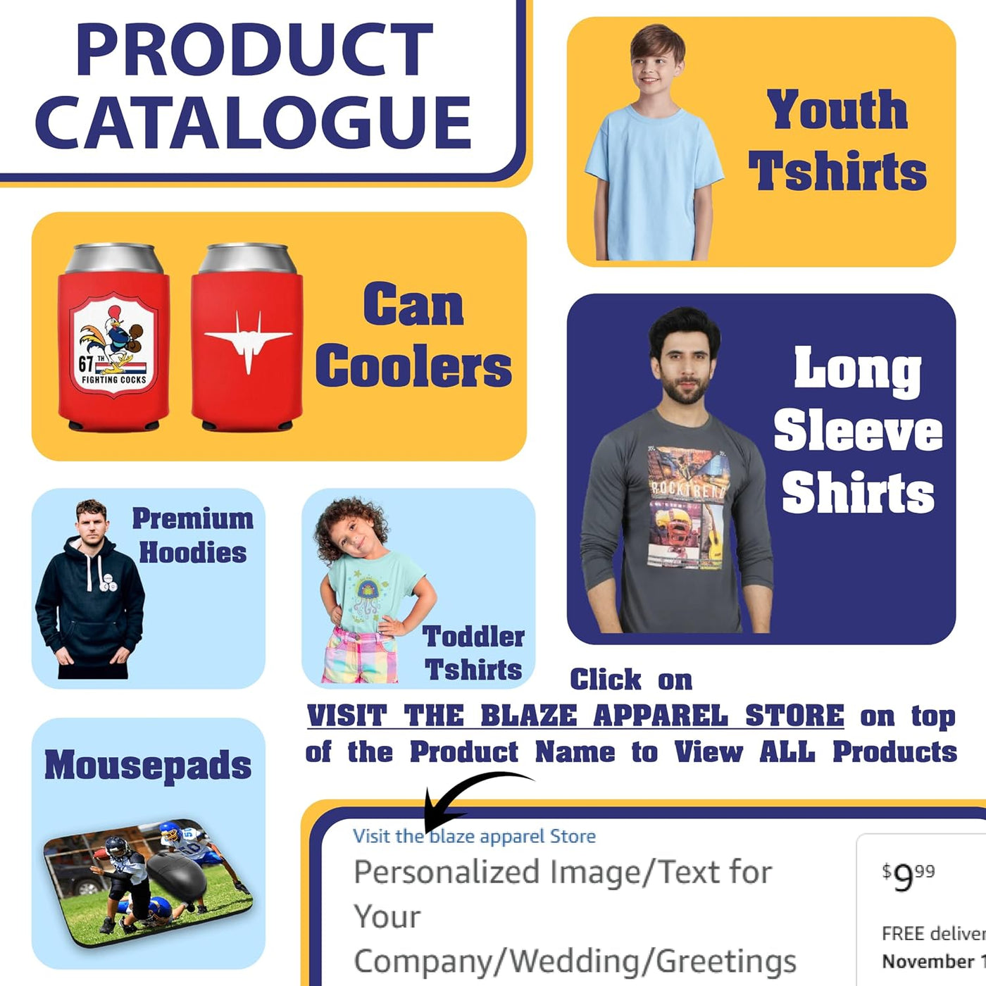 Personalized Image/Text for Your Company/Wedding/Greetings with Digital Printing | Unisex Adult | Custom T-Shirt