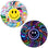 100pcs Smiling Neon Stickers