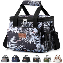 Lifewit Medium Lunch Bag, Insulated Lunch Box, Soft Cooler Cooling Tote for Adult Men Women, Black 12-Can (9L)