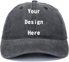 Shop&Three Customized Adjustable Baseball Cap,Unisex Personalized Trucker Hats,Cowboy Hat