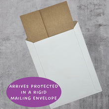 Artistic Welcome Card with Kraft Envelope, Premium White Cardstock, 5x7 Inch, Made in USA for welcome to the team card, housewarming, new baby, new home congratulations cards - 1225