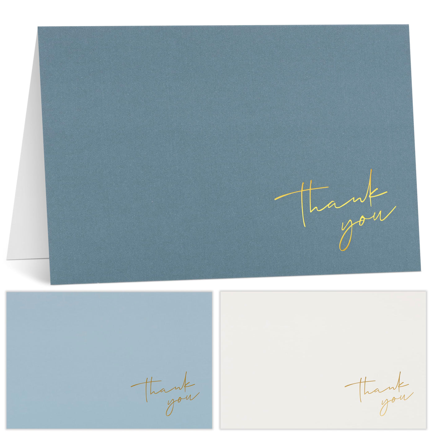 Beautiful Thank You Cards Set of 30 With Envelopes and Stickers - Elegant Blank Cards For Personalized Notes - Perfect Bulk Stationary Set For All Occasions incl. Weddings, Business & Baby Showers