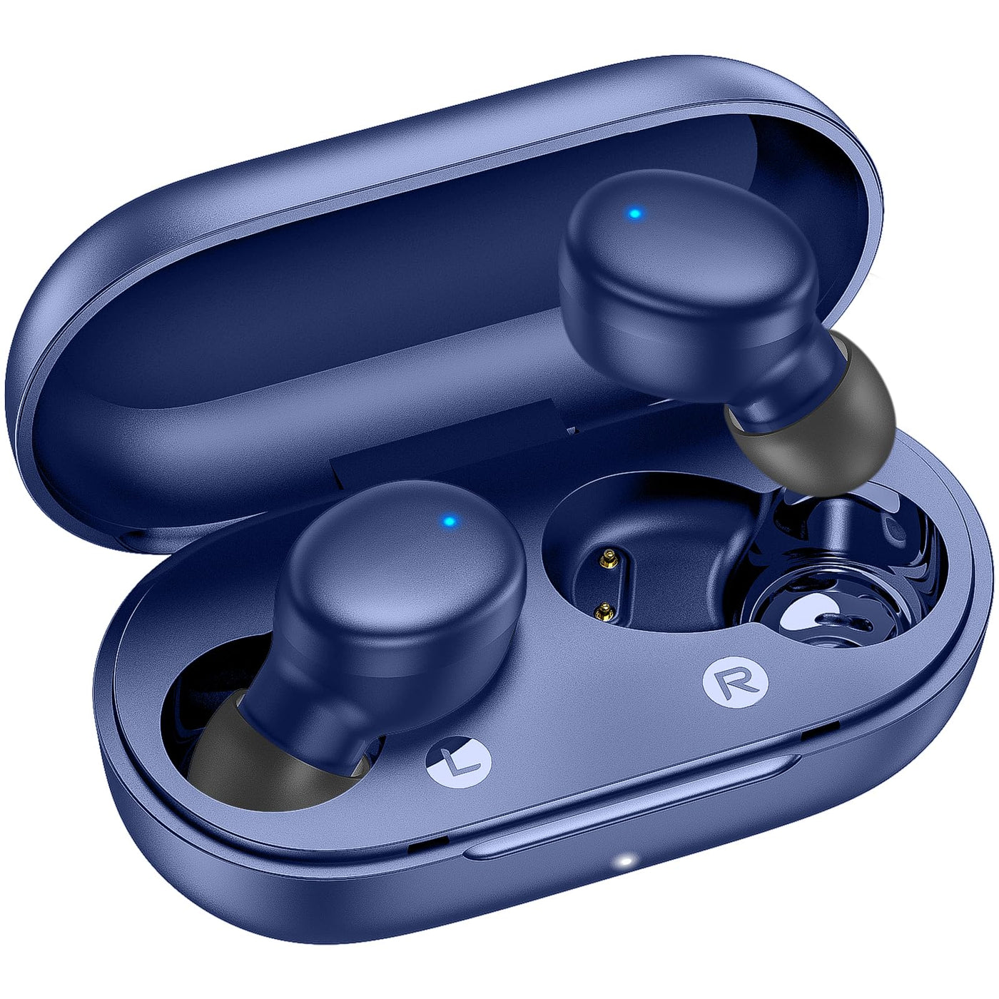 kurdene Wireless Earbuds Bluetooth 5.3 in Ear Buds Light Weight Headphones,Deep Bass Sound,Built in Mics Headset,Clear Calls Earphones for Sports Workout