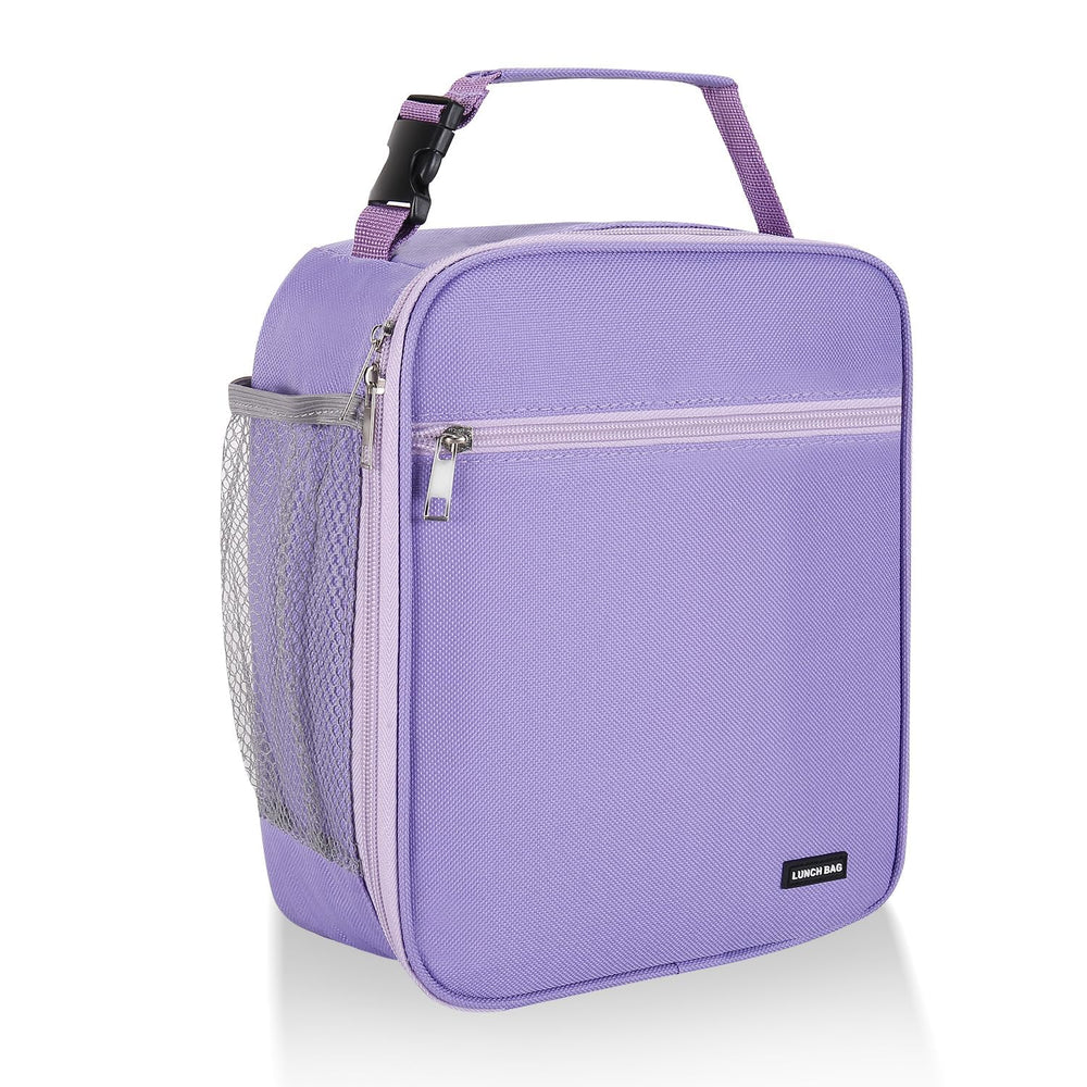 Lovoeo Lunch box Lunch bag for men women Insulated Lunchbox Lunch bags for Work Picnic Travel (Black)
