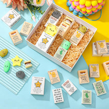 Wettarn 75 Sets Appreciation Gifts Cute Stress Balls with Support Boxes Bulk Party Favors for Employee Coworker Team Group Stuffers Office Prizes Positive Desk Decor
