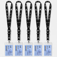 Avorast 5 Pack Cruise Lanyards for Ship Cards, Cruise Essentials 2026 for Carnival, Royal Caribbean, NCL, Lanyards for ID Badges with Detachable Buckle & Waterproof ID Badge Holders (Mix)