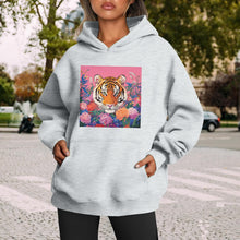 Womens 2025 Oversized Hoodie Graphic Pullover Sweatshirt Fall Winter Long Sleeve Warm Casual Top with Kangaroo Pocket