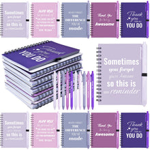 10 Sets/20 Pcs Employee Appreciation Gifts Bulk – Inspirational Notebooks with Motivational Pens, Small Notepads for Coworkers, Office Staff, Team, Volunteer, Nurse, Teachers, Housekeeping (Boho)