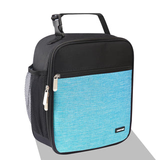 Lovoeo Lunch box Lunch bag for men women Insulated Lunchbox Lunch bags for Work Picnic Travel (Black)