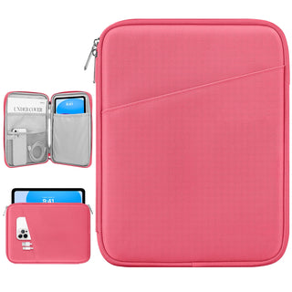 Dadanism 9-11" Tablet Sleeve Bag Carrying Case for iPad (A16) 11th Gen 11", iPad 10th Gen 10.9" Air 5/4, iPad Air M4/Pro 11", iPad 9/8/7th, Galaxy Tab A11+ Plus 11", Remarkable 2 10.3", Black