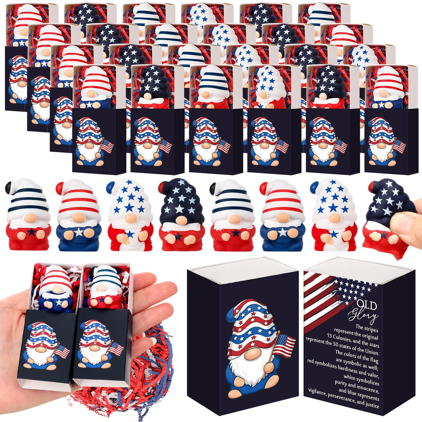 Wettarn 75 Sets Appreciation Gifts Cute Stress Balls with Support Boxes Bulk Party Favors for Employee Coworker Team Group Stuffers Office Prizes Positive Desk Decor