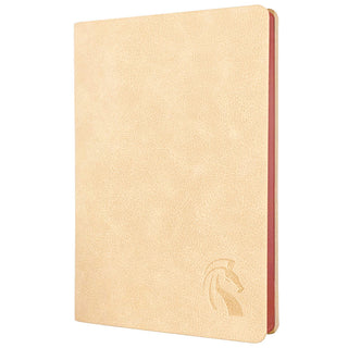 LeStallion Nice Black Notebook Ruled - Soft Cover Faux Leather Journal - 120GSM Premium Writing Paper - 200 Numbered Pages - A5 High End Black Journal Lined - Black Leather Journal For Men & Women