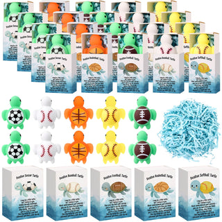 Wettarn 75 Sets Appreciation Gifts Cute Stress Balls with Support Boxes Bulk Party Favors for Employee Coworker Team Group Stuffers Office Prizes Positive Desk Decor