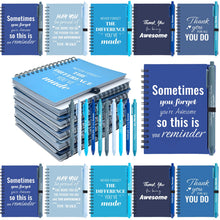 10 Sets/20 Pcs Employee Appreciation Gifts Bulk – Inspirational Notebooks with Motivational Pens, Small Notepads for Coworkers, Office Staff, Team, Volunteer, Nurse, Teachers, Housekeeping (Boho)