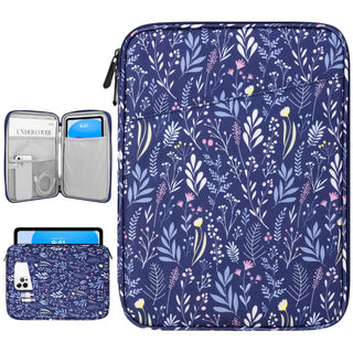 Dadanism 9-11" Tablet Sleeve Bag Carrying Case for iPad (A16) 11th Gen 11", iPad 10th Gen 10.9" Air 5/4, iPad Air M4/Pro 11", iPad 9/8/7th, Galaxy Tab A11+ Plus 11", Remarkable 2 10.3", Black